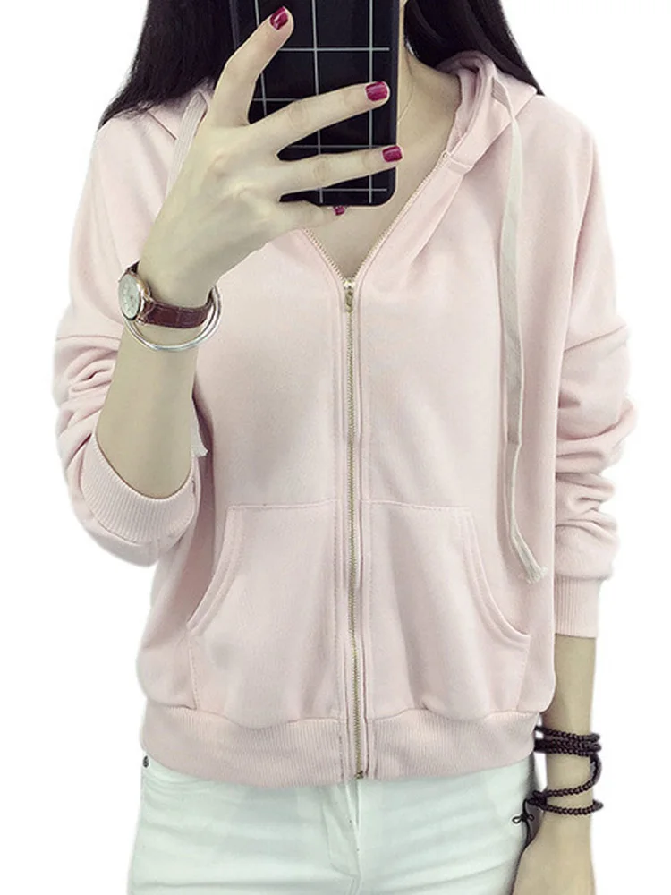 

Autumn Harujuku Japanese Streetwear Pink Short Wind Longsleeve Female Jacket and Coats Windproof Women Windbreaker Chic Clothes