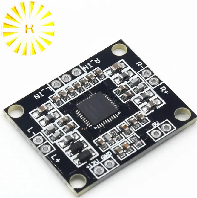 

PAM8610 digital power amplifier board 2 x15w dual channel stereo mini class D power amplifier board