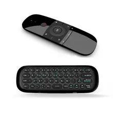 W1 2,4 г Air Мышь Беспроводной клавиатура 6 оси Motion Sense ИК пульт дистанционного обучения Управление для Smart ТВ Android ТВ BOX портативных ПК