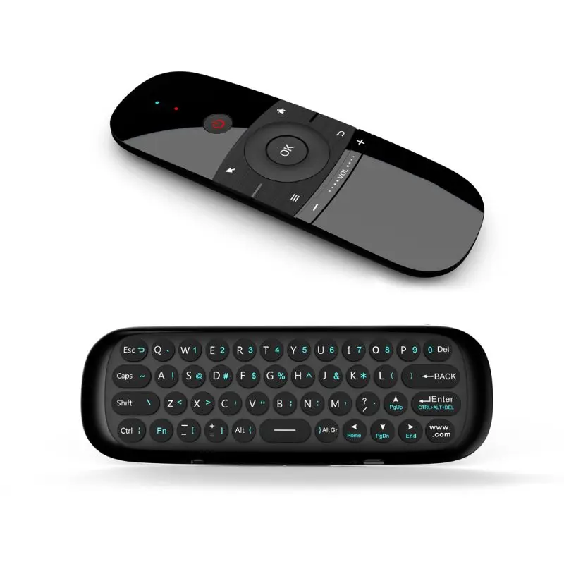 

W1 2.4G Air Mouse Wireless Keyboard 6-Axis Motion Sense IR Learning Remote Control for Smart TV Android TV BOX Laptop PC