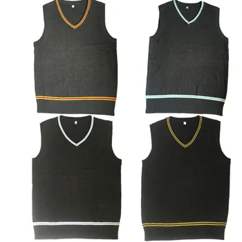 

Ainiel Hermione Cosplay Costume Gryffindor Slytherin Ravenclaw Hufflepuff Vest The wizarding world Sweater Men Women Waistcoat