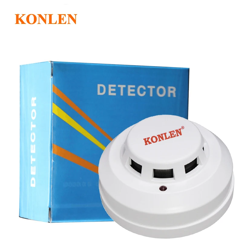 KONLEN 12V 24V датчик дыма коптильня пожарная сигнализация огонь пожарный извещатель