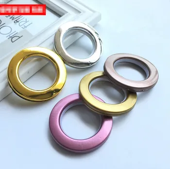 

Curtains Ring 8 color available Plastic Low Noise Roman Ring Shower Curtain Eyelet Home Decor,Curtain Grommets, Silent ring