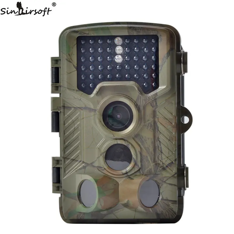 

SINAIRSOFT IP56 Hunting Camera Night Vision 16MP 1080P Digital Infrared Game Scounting Waterproof Hunter Cam 2.4" LCD Screen