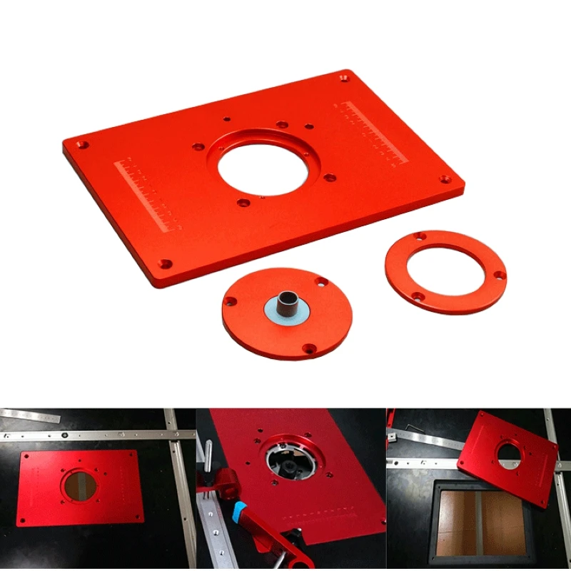 

85*85 Universal Router engraving machine electric wood milling flip board guide table chamfering board Woodworking DIY tools