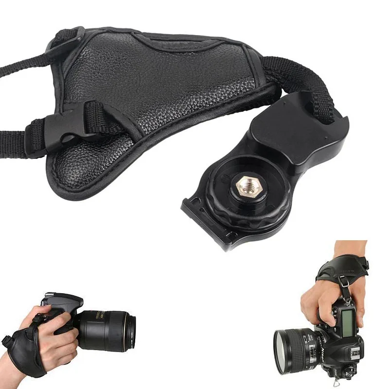 

Newly Fashion Leather DSLR Camera Grip Wrist Hand Strap for Canon Nikon Sony Pentax