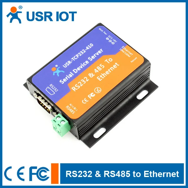 Serial Device Server RS232 / RS485 switch RJ45 Ethernet