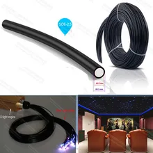 2,5 мм пластиковый конец светящиеся fibra Кабельное волокно оптическое волокно для подводных светодиодные лампы для лодки освещение