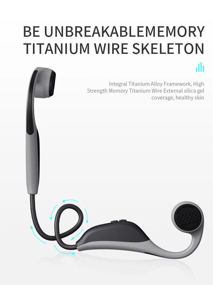 V9 TWS Bluetooth 5,0 беспроводные наушники костной проводимости наушники для спорта на открытом воздухе гарнитура с микрофоном наушники для мобильных телефонов