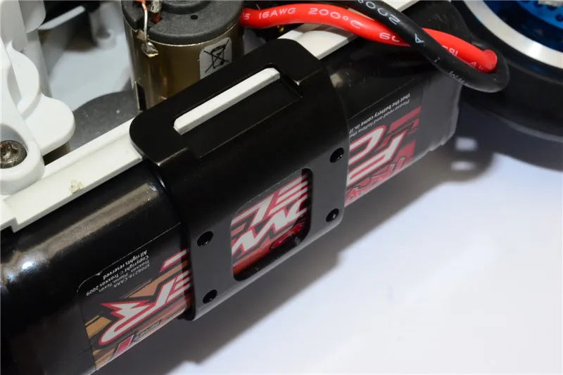 

Aluminium Battery Holder - 1pc - 1pc for KYOSHO MOTOR CYCLE NSR500