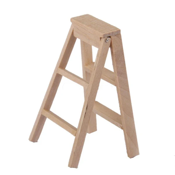 LCLL-1: 12 кукольный домик миниатюрная мебель деревянная лестница