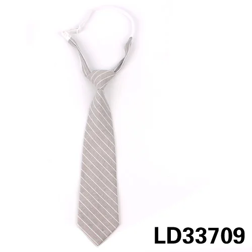 LD33709 Модный женский галстук для рождества, хлопковые Галстуки для мальчиков и девочек, тонкие клетчатые Галстуки для подарков, повседневные новые галстуки, резиновые галстуки - Цвет: LD33709