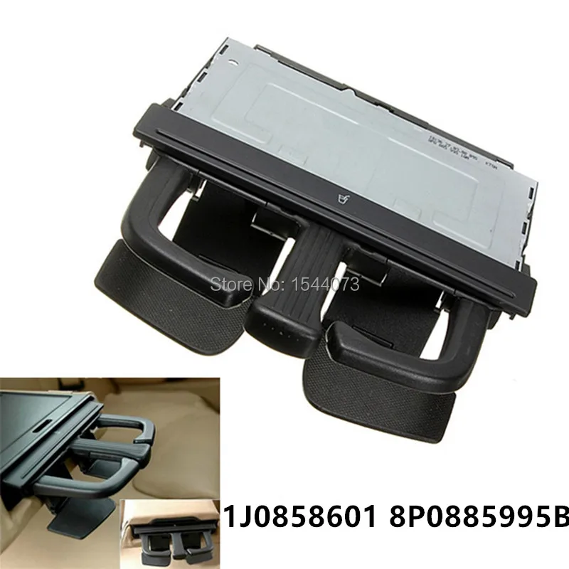 

8P0885995 8P0885995B 6PS Black Folding Water Drink Cups Holder for AUDI A4 A5 A6 Q5 Q7 VW Golf Jetta MK5 Bora Passat B6
