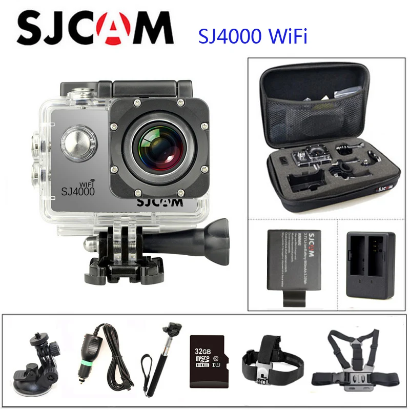  SJCAM Original SJ4000 WIFI Action Camera Diving 1080P HD 2.0