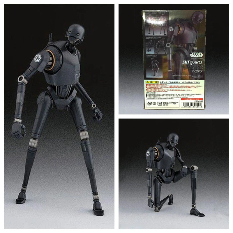 Звездные войны Figuarts Дарт Вейдер Изгой Один K-2SO Дарт Мол Джанго Фетт клон Troope Phase I фигурка игрушки