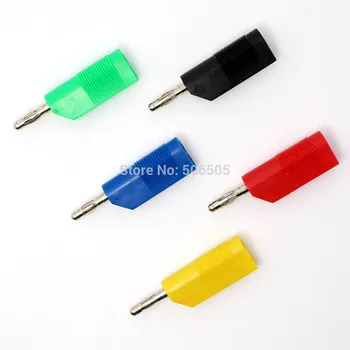 

Free shipping Nickel-plated brass solderless large current 4mm banana plug 10pcs/lot