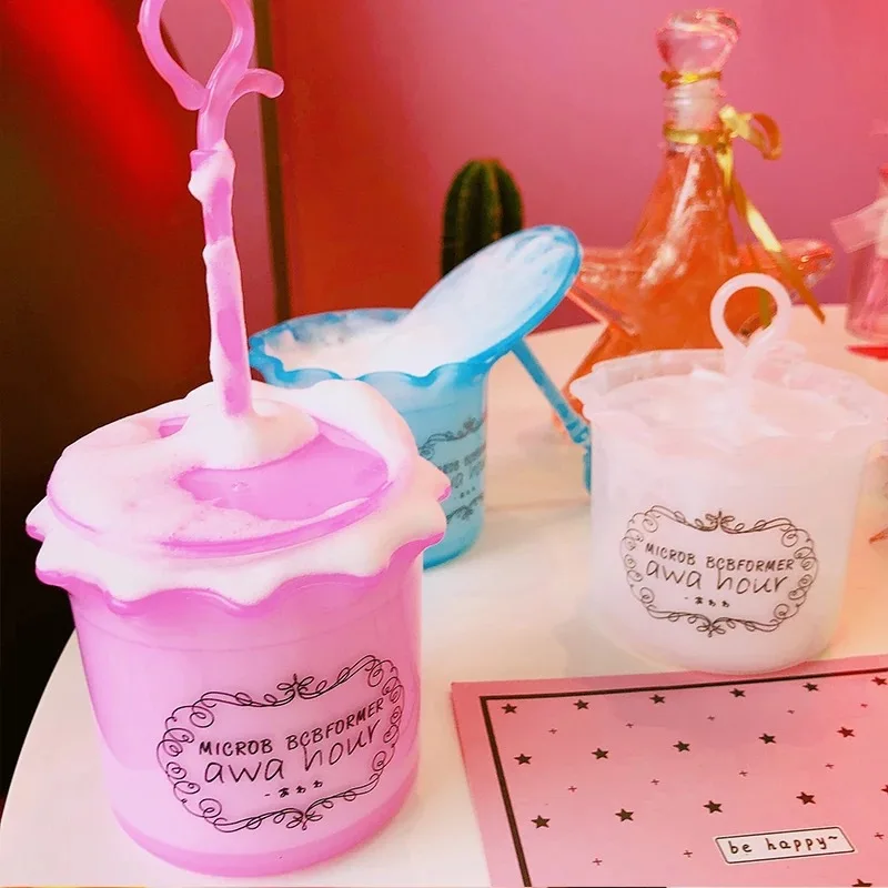 LEKGAVD Creative Portable Face Bubbler Plastic Facial Cleanser Beat Bubble Cup Girl Cleanser Foam Maker Cup Bubble Foamer Hot LEKGAVD Creative Portable Face Bubbler Plastic Facial Cleanser Beat Bubble Cup Girl Cleanser Foam Maker Cup Bubble Foamer Hot