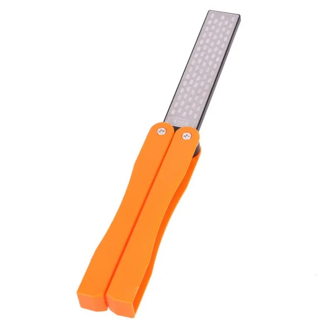 Double Sided Fold Portable Pocket Sharpener Diamond Knife Sharpening Stone Outdoor repair tools knife sharp travel outdoor tools 5
