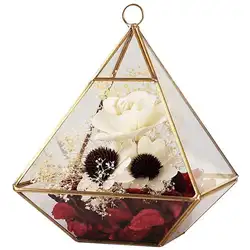 Декоративный ювелирный комод геометрический Террариум геометрический Алмазный Настольный садовый горшок