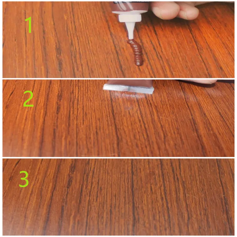 Gold Oak Furniture Refinishing Wood Door Floor Furniture Repair Cream Paint Wood Pothole Scratch Repair Material Free Shipping