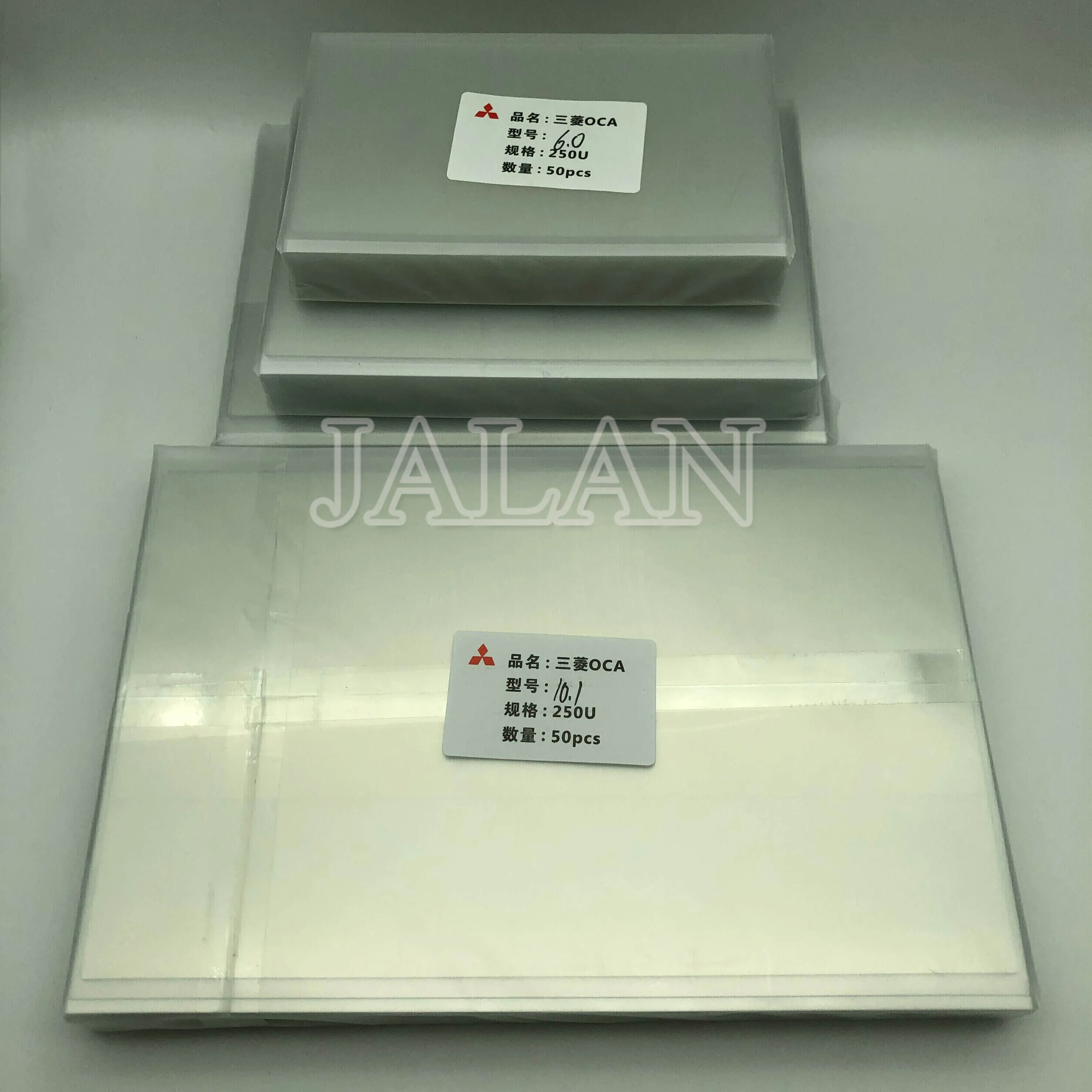 

250um OCA Adhesive Sticker for Mitsubishi Mobile Phone Tablet 6/7/8/10.1 inch Glass OCA film laminating lcd display repair