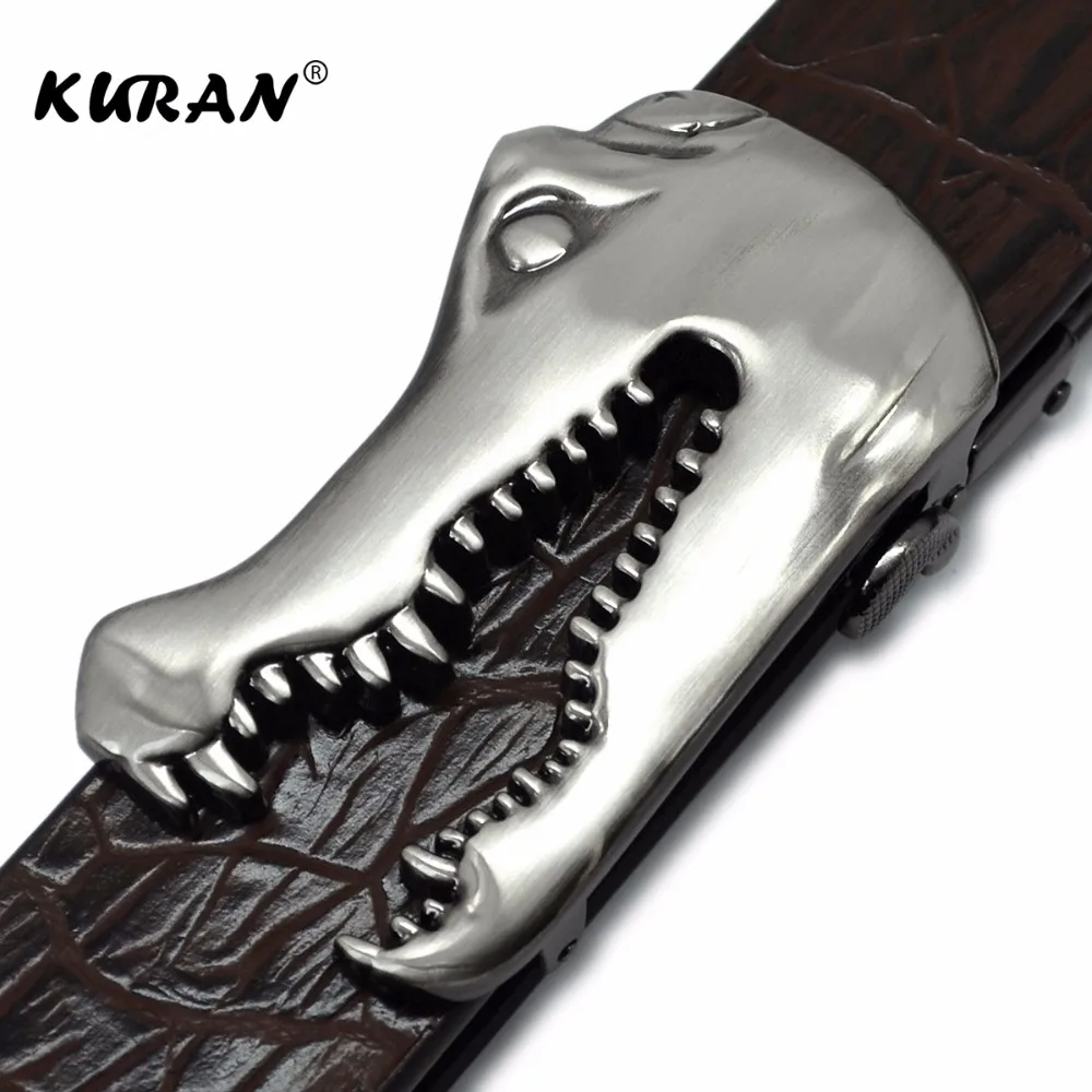 

Designer Belts Men High Quality Male Genuine Leather Strap Waist Crocodile Luxury Famous Brand Wedding