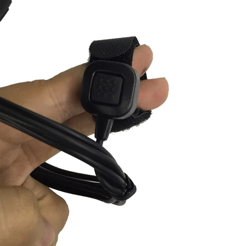 Heavy Duty Military Tactical Air Tube Throat Microphone Mic Headset PTT For ICOM Ham Radio Walkie Talkie IC-A1 IC A2 IC-A3 A4A5 (8)
