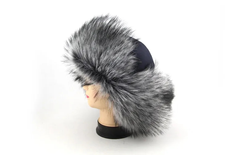 BFDADI/мужская шапка большого размера Зимняя Теплая мужская из искусственного меха уличная для российских Кепка из искусственной кожи