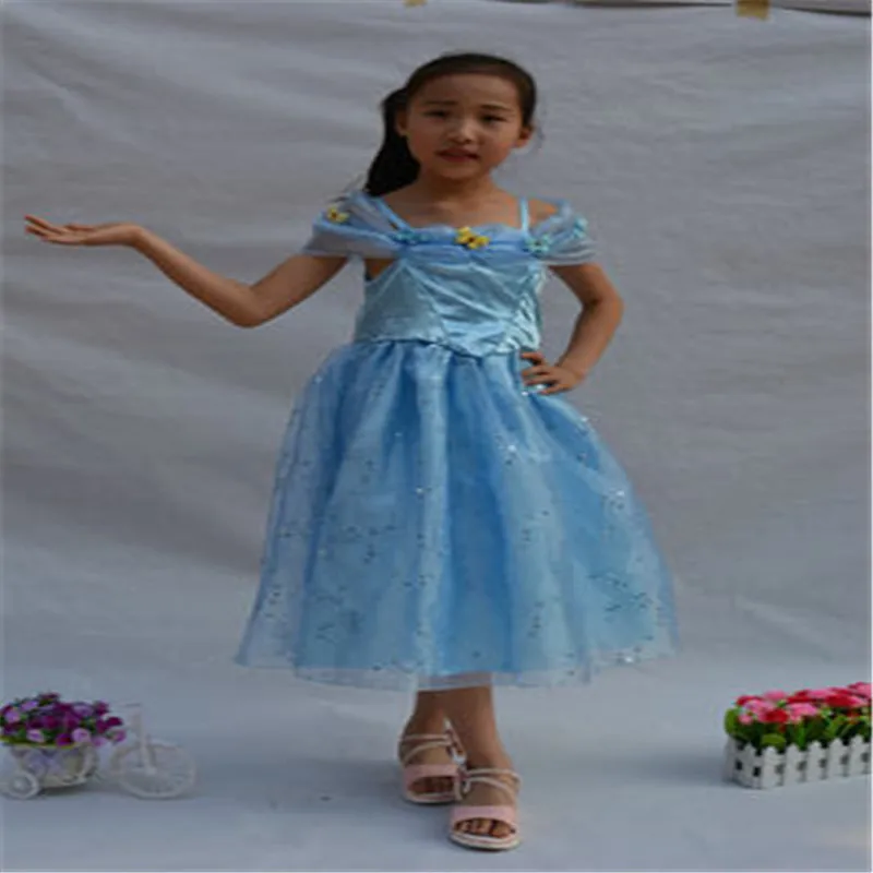 

FW01 baby girl clothes children girl beautiful princess wedding marry party casual design girl dress 2017 new summer clothes
