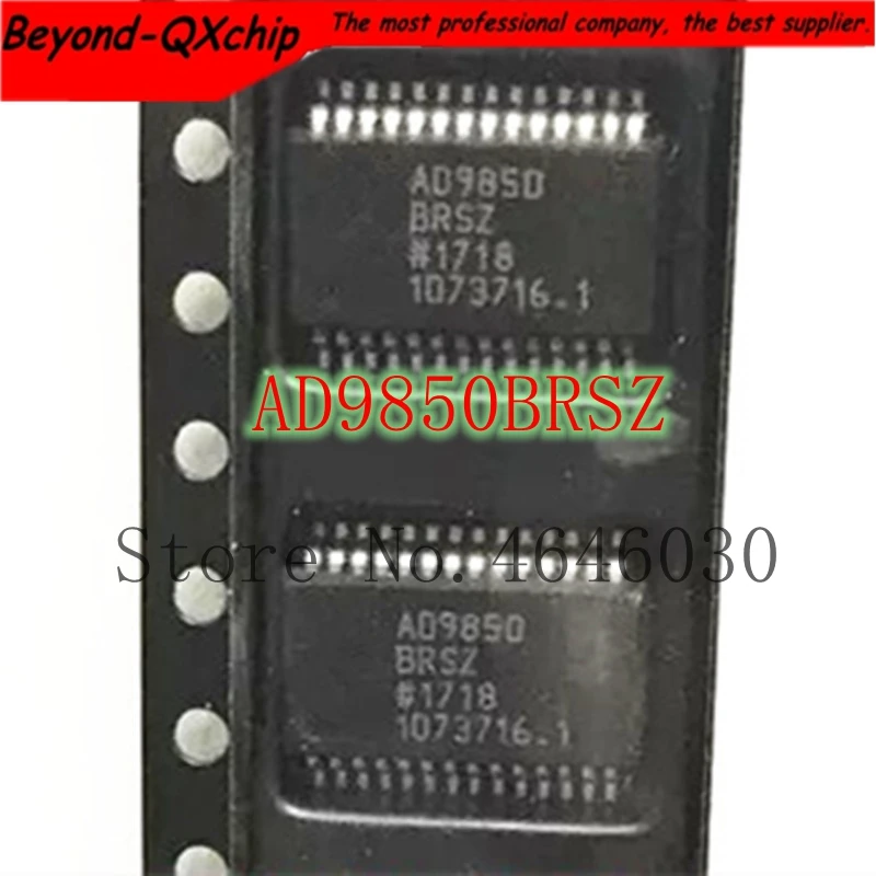 Бесплатная доставка 10 шт./лот AD9850BRSZ AD9850 AD9850BRS SSOP 28 новый