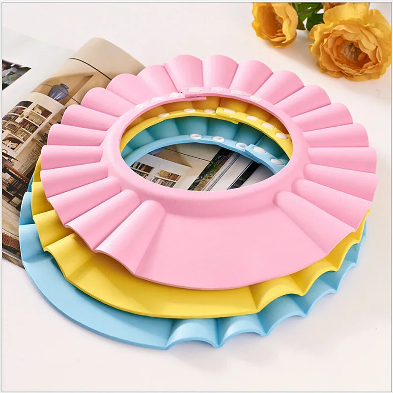 

Hot EVA Bath Toys As A Shampoo Shower Cap For Baby Kid Boy Girl Child