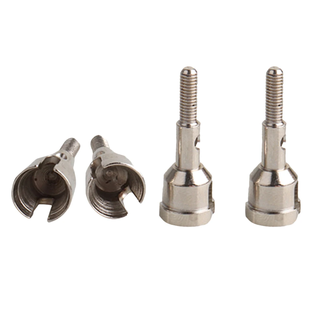 4Pcs Silver Metal Wheel Axle for 1:18 WLtoys A959 A949 A969 A979 K929 RC Car Buggy Truck Parts Accessories