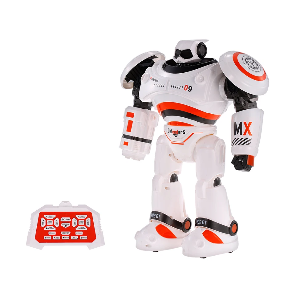 

JJR/C R1 Intelligent Programmable Slide Walk Shoot Missile Dancing Infrared Control Robot