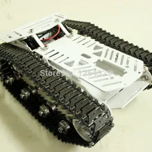 Полный RC металлический бак шасси автомобиля цельнометаллическая структура гусеничный большой размер нагрузки большой препятствия-surмонтажный Танк шасси гусеничный автомобиль