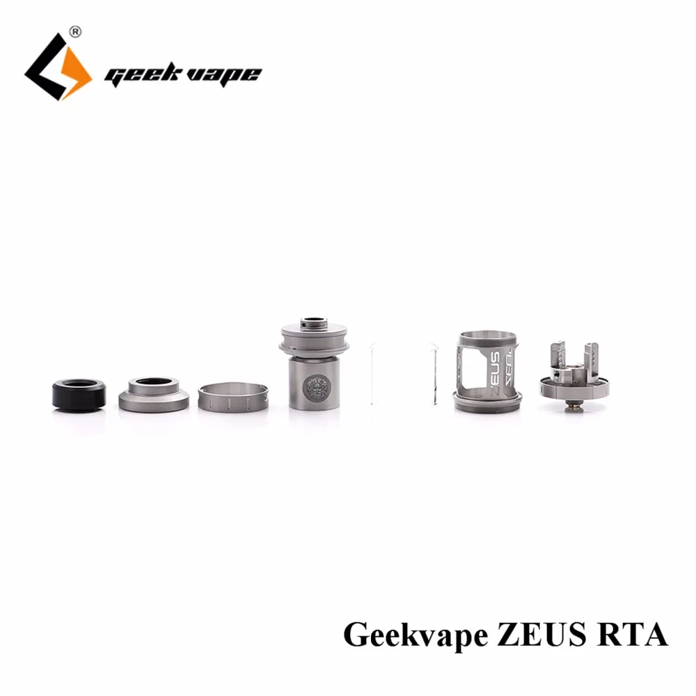 Электронная сигарета Geekvape Zeus RTA атомайзер 4 мл 3D для электронной сигареты Aegis бокс