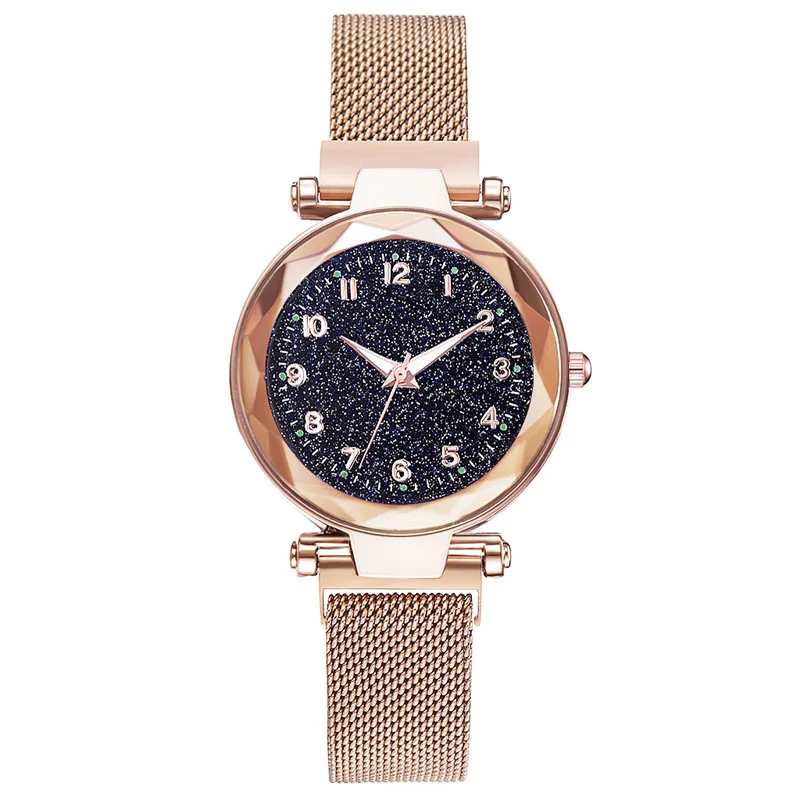 

Popular Magnetic Women Watch 2019 Simple Analog Quartz Watch for Ladies Bracelet Dress Wristwatch Relogio Feminino Montre Femme