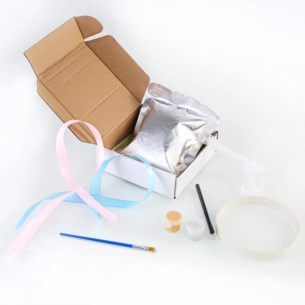 Baby Hand & Foot Print Mold For Baby Powder Plaster Casting Kit Handprint Footprint Keepsake Gift Baby Growth Memorial