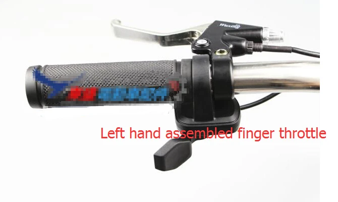 Универсальная левая/правая дроссельная заслонка EVfitting Wuxing 108X e bike|handle carbon|handle