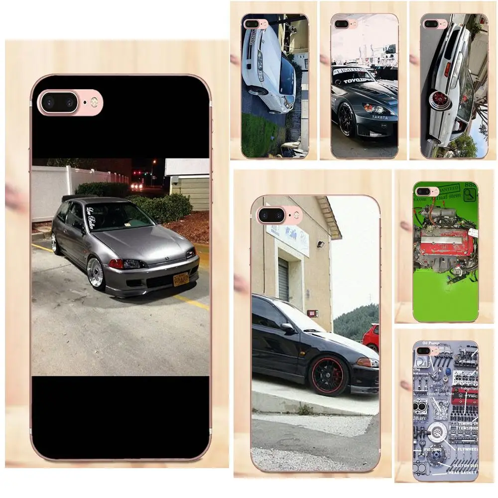 

Soft Protective Cover Case New Colors Dohc Jdm Honda Vtec Inspired For Apple iPhone X XS Max XR 4 4S 5 5C 5S SE 6 6S 7 8 Plus