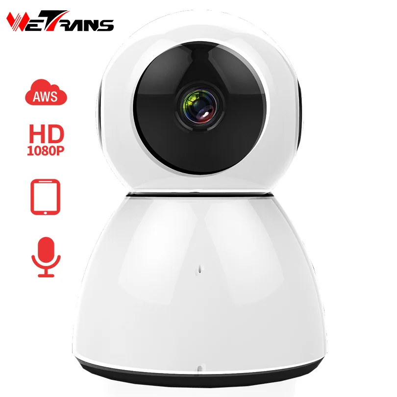 

Wetrans IP Camera Wifi 1080P Smart Home Security Baby Monitor Night Vision 2.0MP Full HD Cloud Storage Surveillance Camera Wi-fi