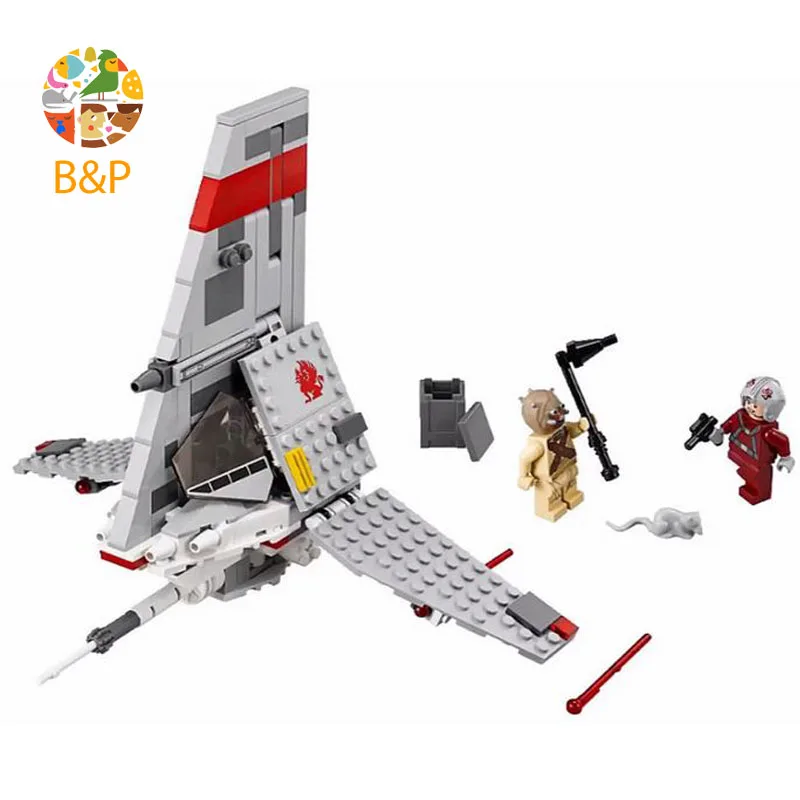 

Legoing 75081 246pcs Stars Series War The Space Wars T-16 Skyhopper Building Blocks Brick Educational Toys Child Gift 10372