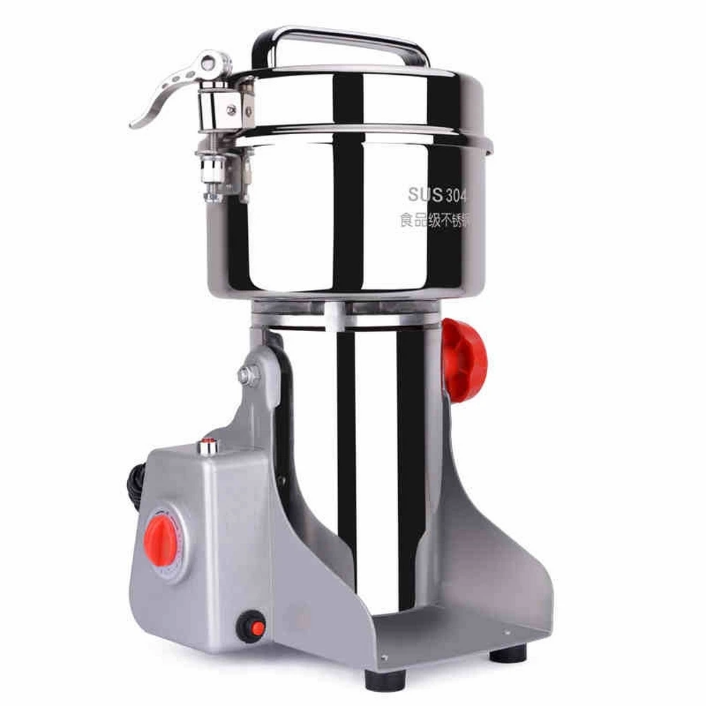 

800g Swing Type 110/220V Electric Grains Herbal Powder Miller Dry Food Grinder Machine high speed Intelligent Spices Cereals Cru