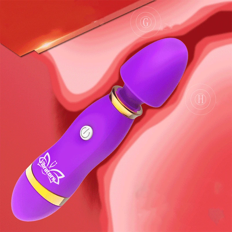 Мощный G Spot вибратор для женщины Стимулятор клитора большая волшебная палочка