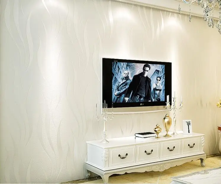 Современные 3D абстрактные геометрические обои рулон для комнаты спальни гостиной домашний декор выбитые обои, серый, бежевый, белый