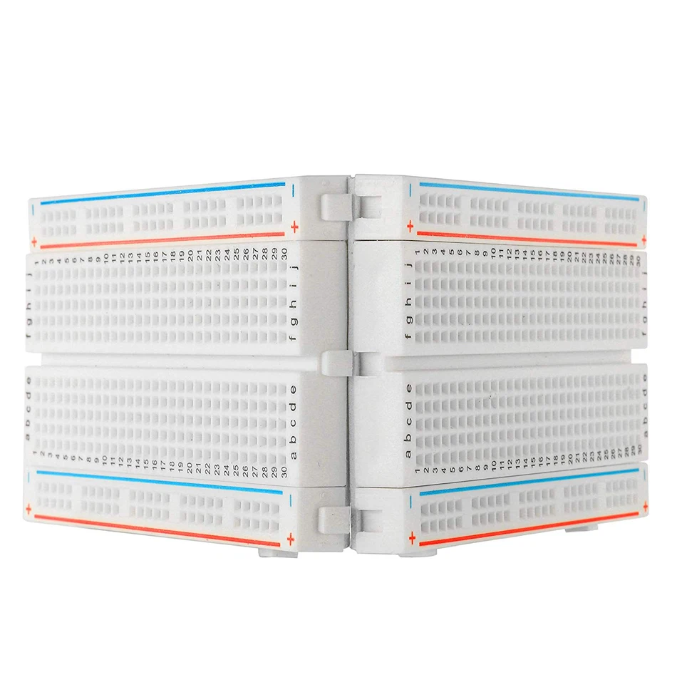 400 holes/tie points Breadboard Solderless Prototype PCB Board 400 Pin for Arduino Raspberry Pi