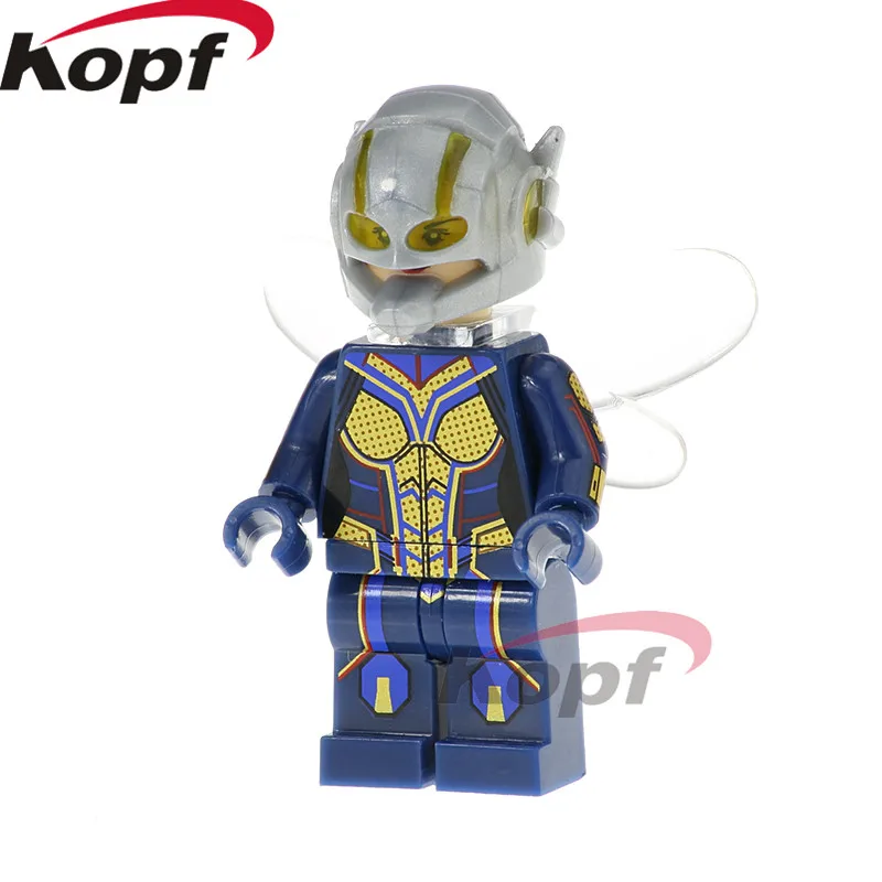 

XH 826 Super Heroes Wasp Infinity War Gamora Iron Man Doctor Stranger Falcon Building Blocks Bricks Learning For Children Toys