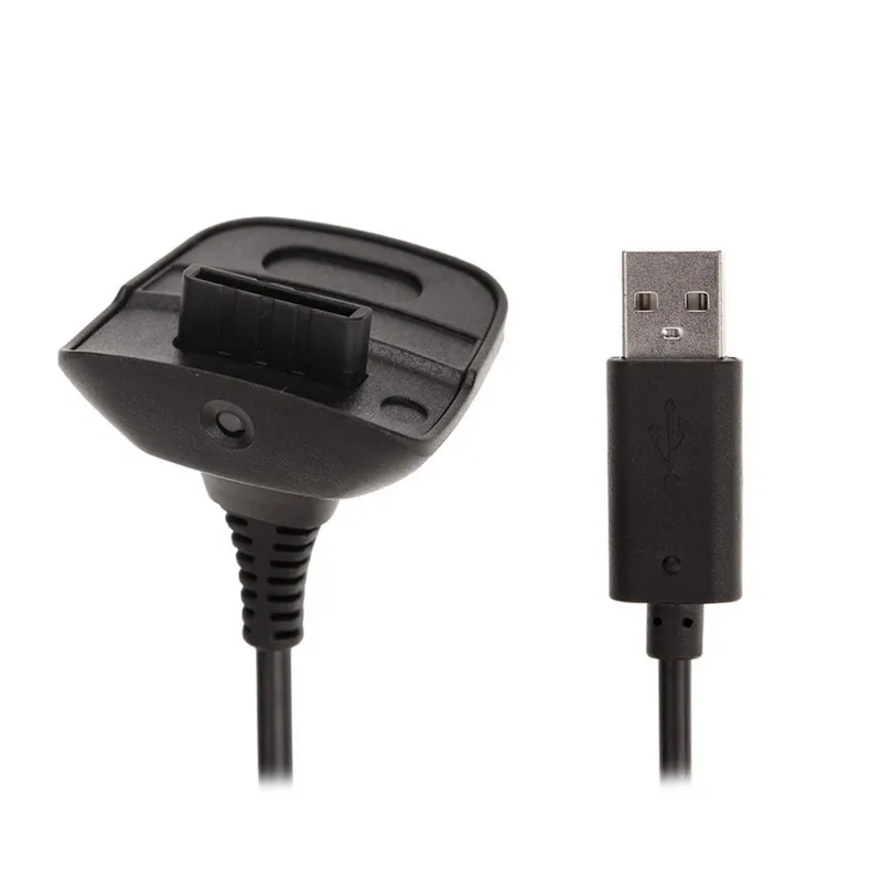 USB игровой кабель контроллер зарядный беспроводной черный геймпад джойстик блок