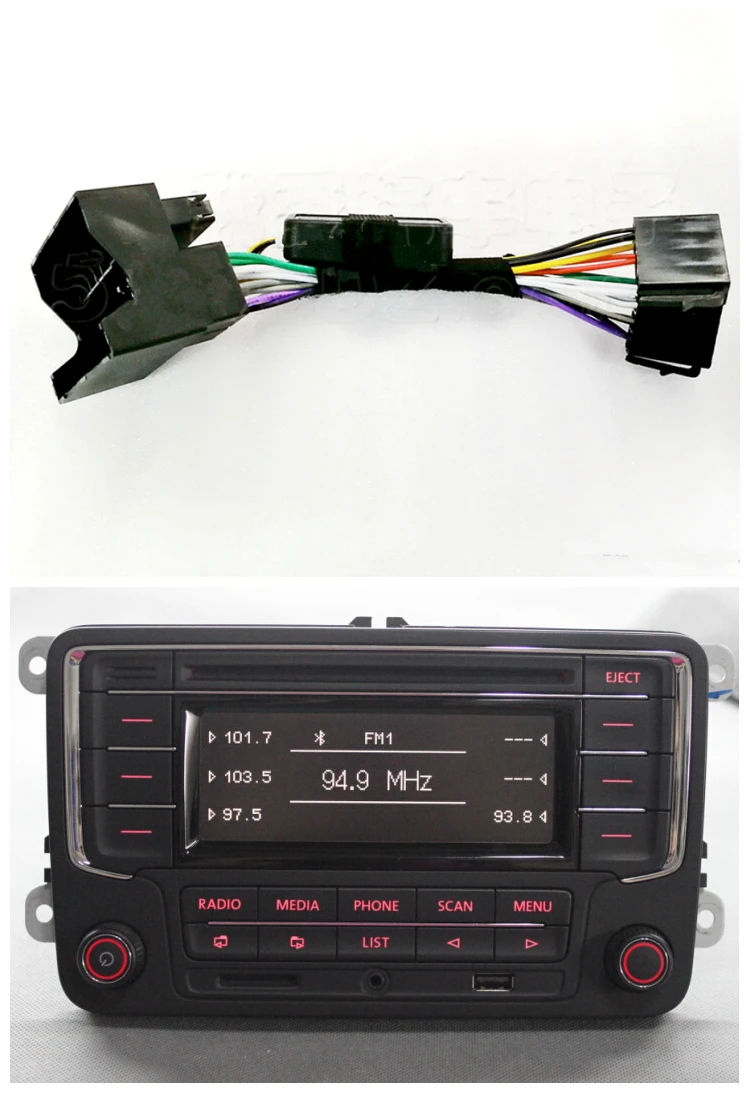 

RCD320 RCN210 Bluetooth Car Radio Multifunction Steering Wheel Button Control Canbus gateway Simulator Adapter