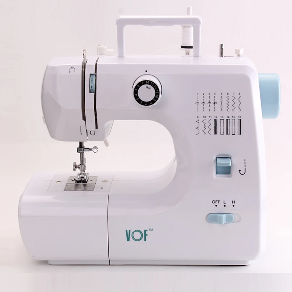 

VOF fhsm-700 Mini Household Electric Stitching Portable Sewing machine with clothes