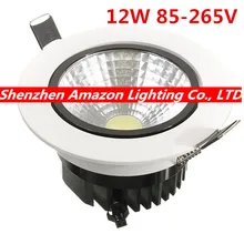 12 Вт Светодиодный светильник утопленный светодиодный блок потолочный светильник 85-265 в 1 шт
